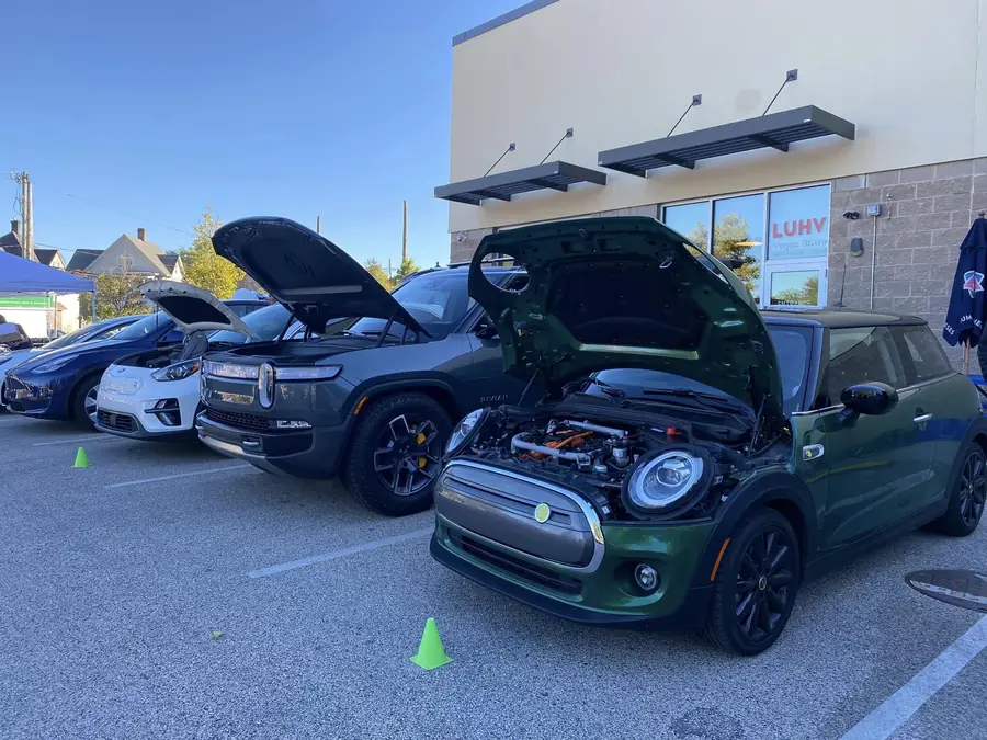Mini Cooper EV at the 2022 showcase, Ambler