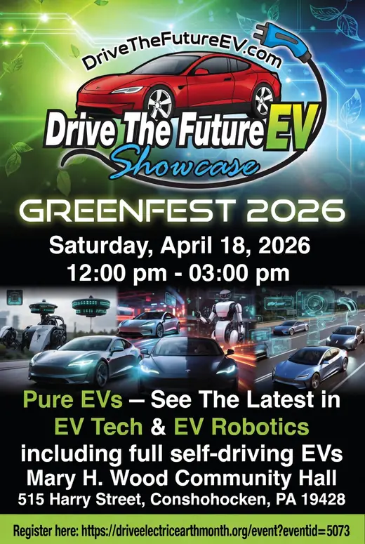 Event poster: Greenfest 2026, Conshohocken, PA