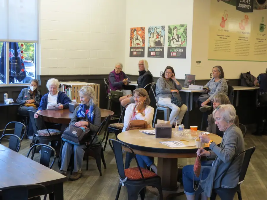 Audience at a Drive The Future EV event in Ambler, PA